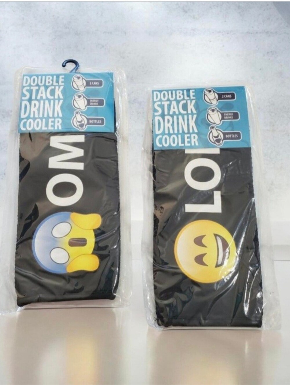 2 Can Koozie's NEW OMG & LOL